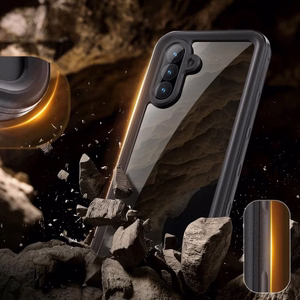 Waterproof case SHELLBOX A56 jaoks SAMSUNG A56 must