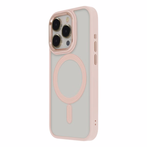 Satin Elegant Mag Ümbris jaoks iPhone 15 Plus 6,7" roosa
