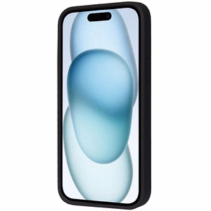 Audi Synthetic Leather Ümbris with MagSafe jaoks iPhone 15 Plus / 14 Plus - must