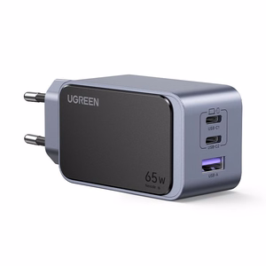 Laadija Ugreen X553 GaN 65W 2xUSB-C/USB-A hall (35042)