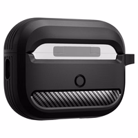 Spigen Rugged Armor Ümbris jaoks Apple AirPods Pro 1 / 2 - Matte must