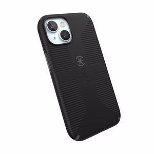 Speck Candyshell Grip MagSafe - iPhone 17e / 16e / 15 / 14 / 13 ümbris (must / Slate hall)