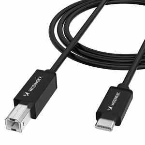 Wozinsky WKDDY1S USB-B - USB-C Kaabel 1m - must