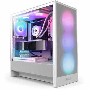 NZXT корпус H5 Flow RGB 2024 белый