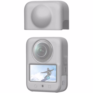 PULUZ silikoonkate läätsega DJI Osmo 360 (hall)