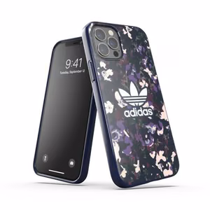 Adidas OR SnapCase graafiline ümbris iPhone 12 Pro / iPhone 12 jaoks - lilla