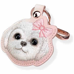 NIMMY ümbris jaoks tracker / keychain BIG EYED PET 2.0 Dog roosa