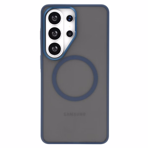 Liavec Soft Ümbris Metal Frame for Samsung Galaxy S26 Ultra sinine