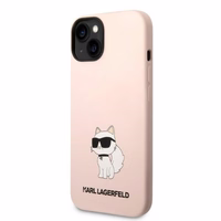 Karl Lagerfeld KLHCP14MSNCHBCP iPhone 14 Plus 6.7" hardcase roosa/roosa Silicone Choupette