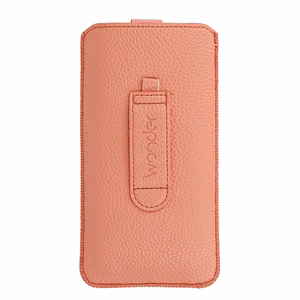 WONDER Deko Чехол-кошелёк (Размер L) для Iphone 13 Mini/12 Mini/SE 2020/2022/7/8 персиковый