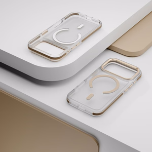 Etteri Icy Mag чехол iPhone 17 Pro золотой