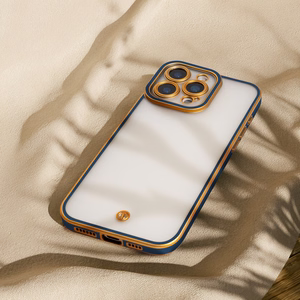Silky Kuldne ümbris jaoks iPhone 17 Air 6,6" sinine