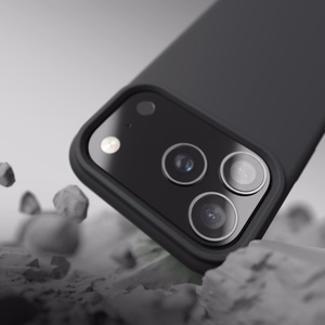 Etteri Силиконовый Mag Чехол для iPhone 17 Pro Max чёрный