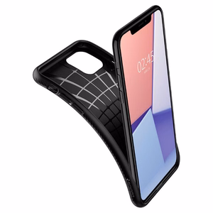 Spigen Liquid Air iPhone 11 ümbris - matt must