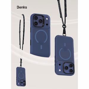 Benks Magnetic Lucid Armor Ümbris (C070) jaoks Iphone 17 Pro Max sinine (Camera Control Button)