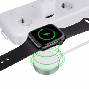 Tech-Protect UltraBoost Magnetic Induktiivne Laadija koos USB-A Connector jaoks Apple Watch 1.2m - valge