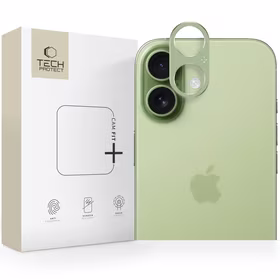 Tech-Protect Camalloy Fit+ Camera Glass jaoks iPhone 17 - roheline