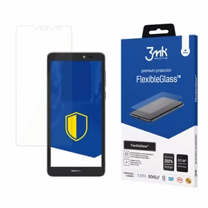 Nokia C2 2nd Edition – 3mk FlexibleGlass telefoni ekraanikaitse