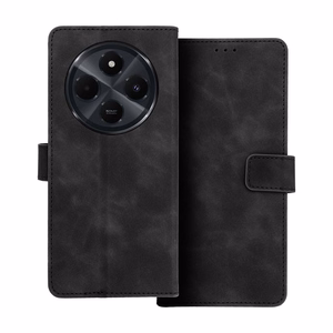 TENDER Book Ümbris jaoks XIAOMI Redmi 14C must