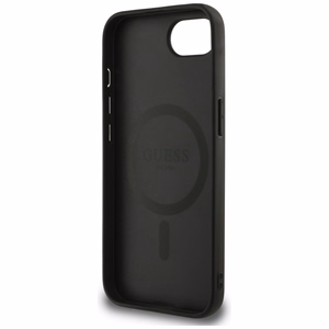 Guess Peony Script Logo MagSafe iPhone 16e Ümbris Must