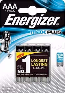 ENERGIZER aku MAX PLUS AAA LR03, 4 tk ECO