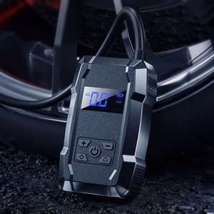 WEKOME Pi801 kaasaskantav elektriline rehvipump 2000 mAh akupangaga, must