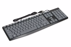 iBOX Eris USB klaviatuur, hall/must