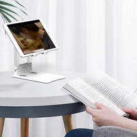 Wozinsky WPT-K28 lauaalune statiiv telefonile, tahvelarvutile, nutitelefoni hoidikule, kokkupandav - valge