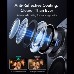 ESR Armorite kaamerakaitse Samsung Galaxy S26 Ultra jaoks - must