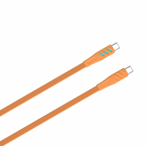 Havit CB6254 - USB Type C USB Type C laadimiskaabel, 1 m (oranž)
