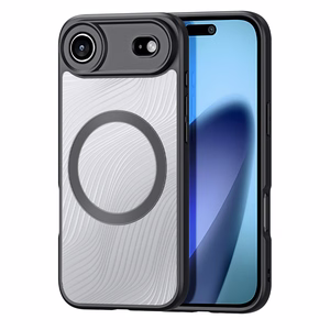 Чехол Dux Ducis Aimo Mag совместимый с MagSafe для iPhone 17 Air чёрный