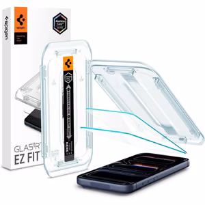 Spigen Glas.tR EZ Fit Karastatud klaas jaoks iPhone 16 Pro / 17 / 17 Pro - 2 pcs.