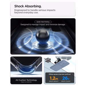 Spigen Optik Armor ümbris Samsung Galaxy S26 Ultra - sinine