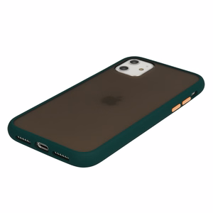 Vennus Color Button Bumper jaoks Samsung Galaxy S21 Plus Roheline