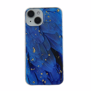 Kuldne Glam ümbris jaoks Samsung Galaxy A35 5G sinine