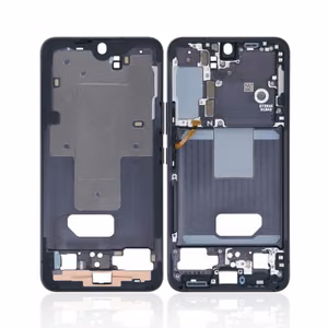 Keskmise raami korpus jaoks Samsung S901 S22 Phantom Black (Graphite)