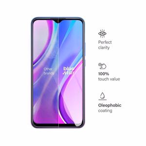 Karastatud klaas to Xiaomi Redmi 9 sinine Star