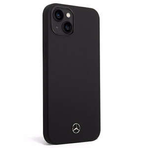 Mercedes Silicone Line MagSafe ümbris jaoks iPhone 14 Plus - must