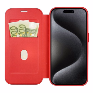 SMART MAG Kaaned Ümbris compatible with MagSafe jaoks IPHONE 15 Pro Max punane