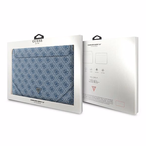 Guess 4G Uptown Triangle Logo ümbris jaoks a 16" laptop - sinine