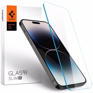 Spigen Glas.tR Slim karastatud klaas iPhone 14 Pro jaoks