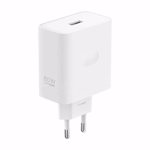 Зарядное устройство Realme SuperVOOC 80W USB-A белое