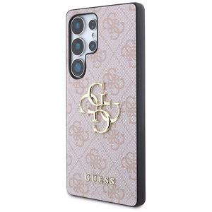 GUESS ümbris jaoks SAMSUNG S25 Ultra GUHCS25L4GMGPI (4G PU Big Logo) roosa