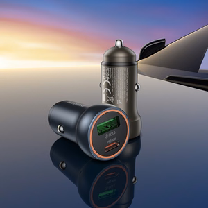 Car laadija Borofone BZ32A USB-C/USB-A 30W hall