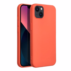 SILICONE case jaoks IPHONE 13 peach