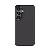 Rock Guard Touch Matte Series Ümbris jaoks Samsung Galaxy S25 must