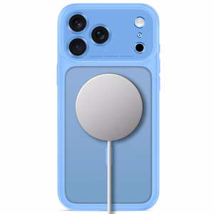 Tech-Protect MagPeak MagSafe CC ümbris mudelitele iPhone 18 Pro / 17 Pro, matt helesinine