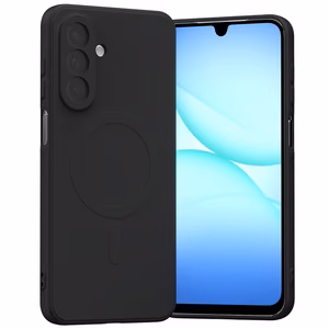 Mercury Semi-Silicone MagSafe ümbris Samsung Galaxy A17 jaoks, must