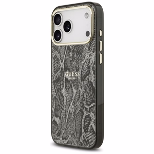 Guess Python Pattern MagSafe Ümbris jaoks iPhone 17 Pro Max - Must