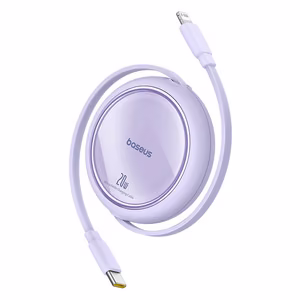 USB Kaabel Baseus Free2Pull USB-C to iP 20W 1m (purple)